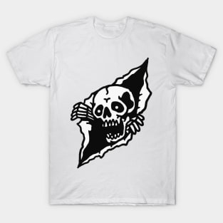 Skull Tearing up T-Shirt